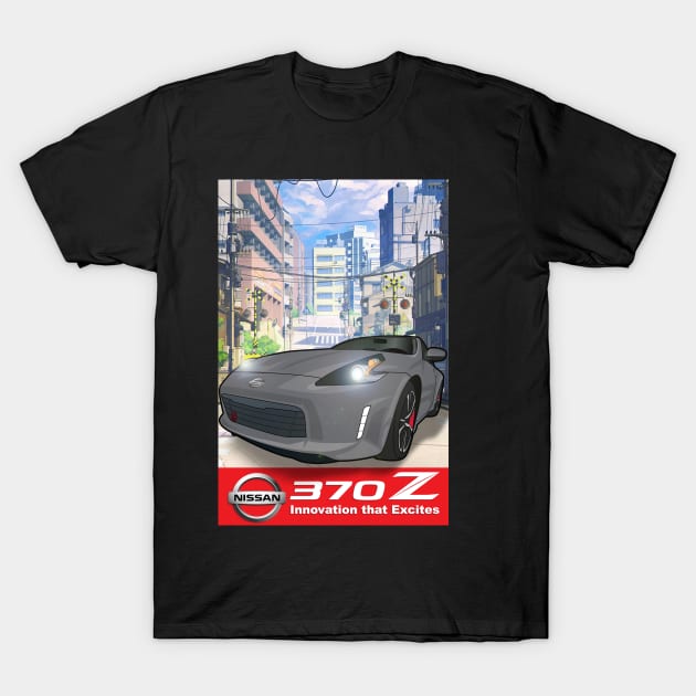 Nissan 370Z Innovation that Excites T-Shirt by Side Hustle